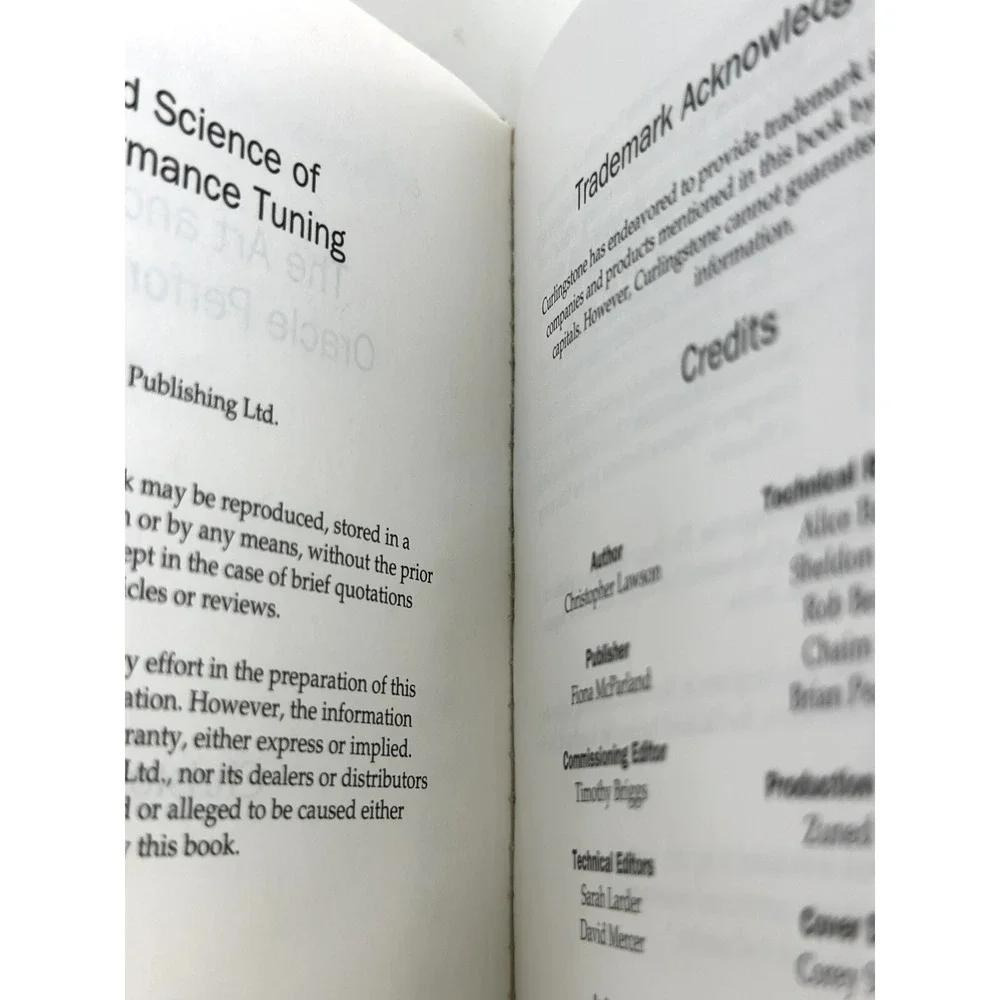 The Art and Science of Oracle Performance Tuning, Lawson, Christopher, Used